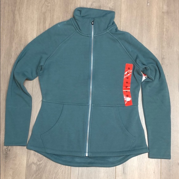 Skechers Jackets & Blazers - NWT Skechers Go Walk Womens Fleece Mock Zip Jacket